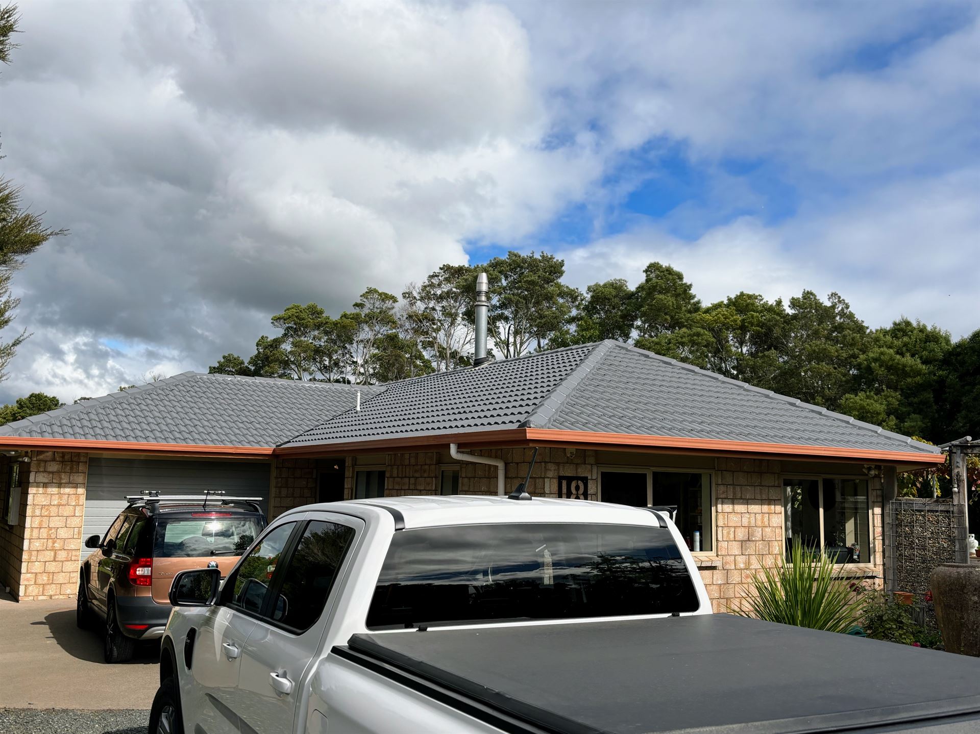 Re-roofing completed